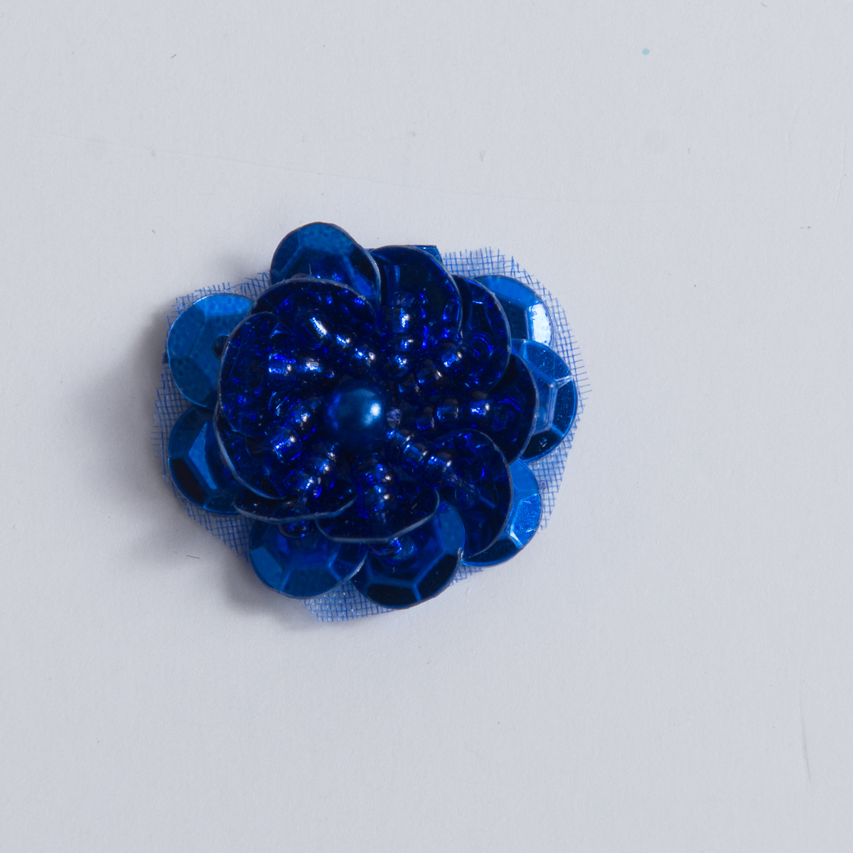 royal blue flower hair accessories