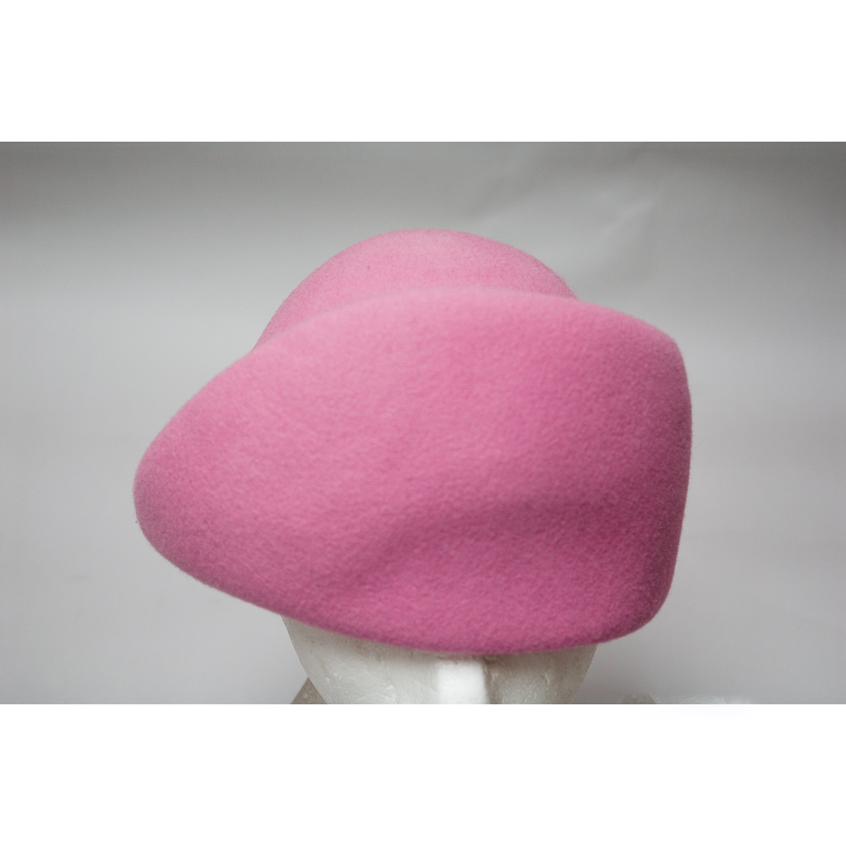 pink pillbox hat