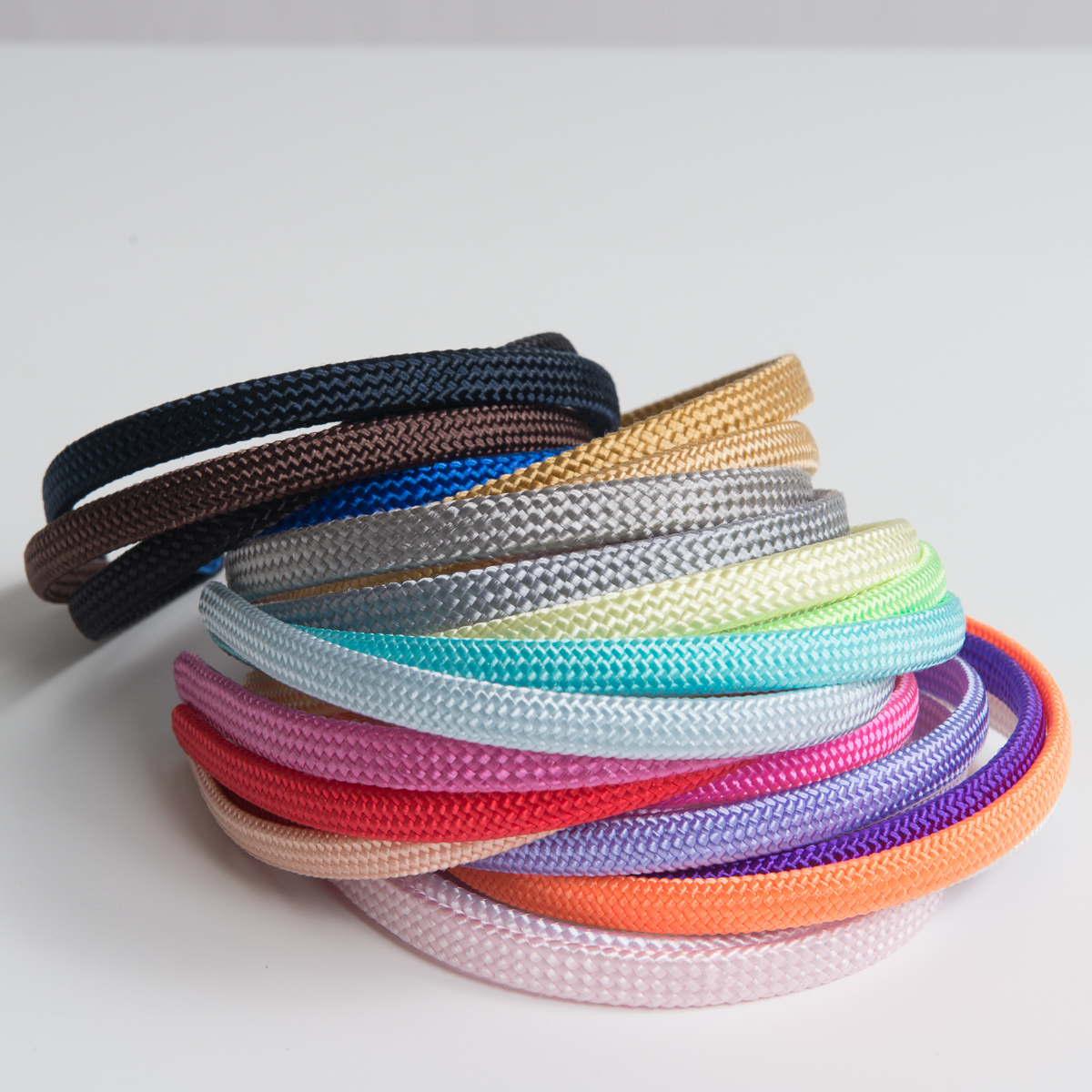 CF000 Poly Braid Covered Plastic Headband