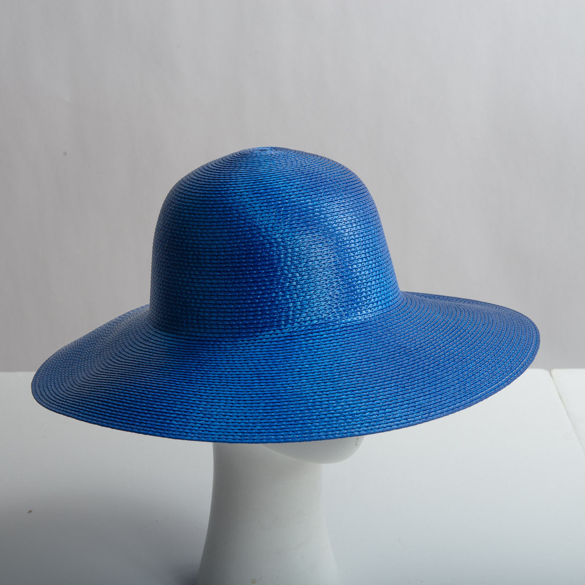 Royal Polypropylene Straw Medium Brim Plain Hats-HR01-4-20- Sun Yorkos