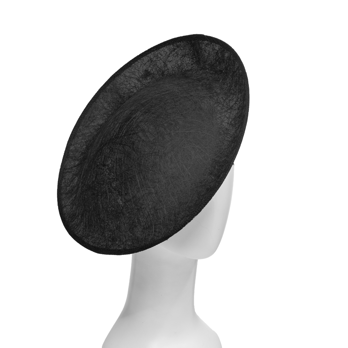 verkiezen sla Klusjesman Black Zoria 14'' Diameter Large Saucer Sinamay Base 19006 For Fascinator  Cocktail Bridal Headwear And Hat Making | SUN YORKOS
