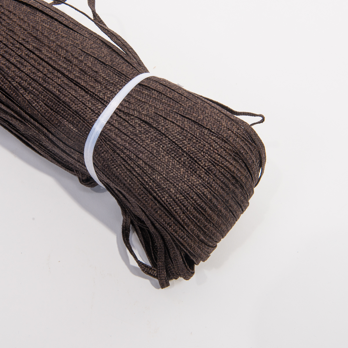 Brown Toyo Nylon Paper Blend Straw Braids